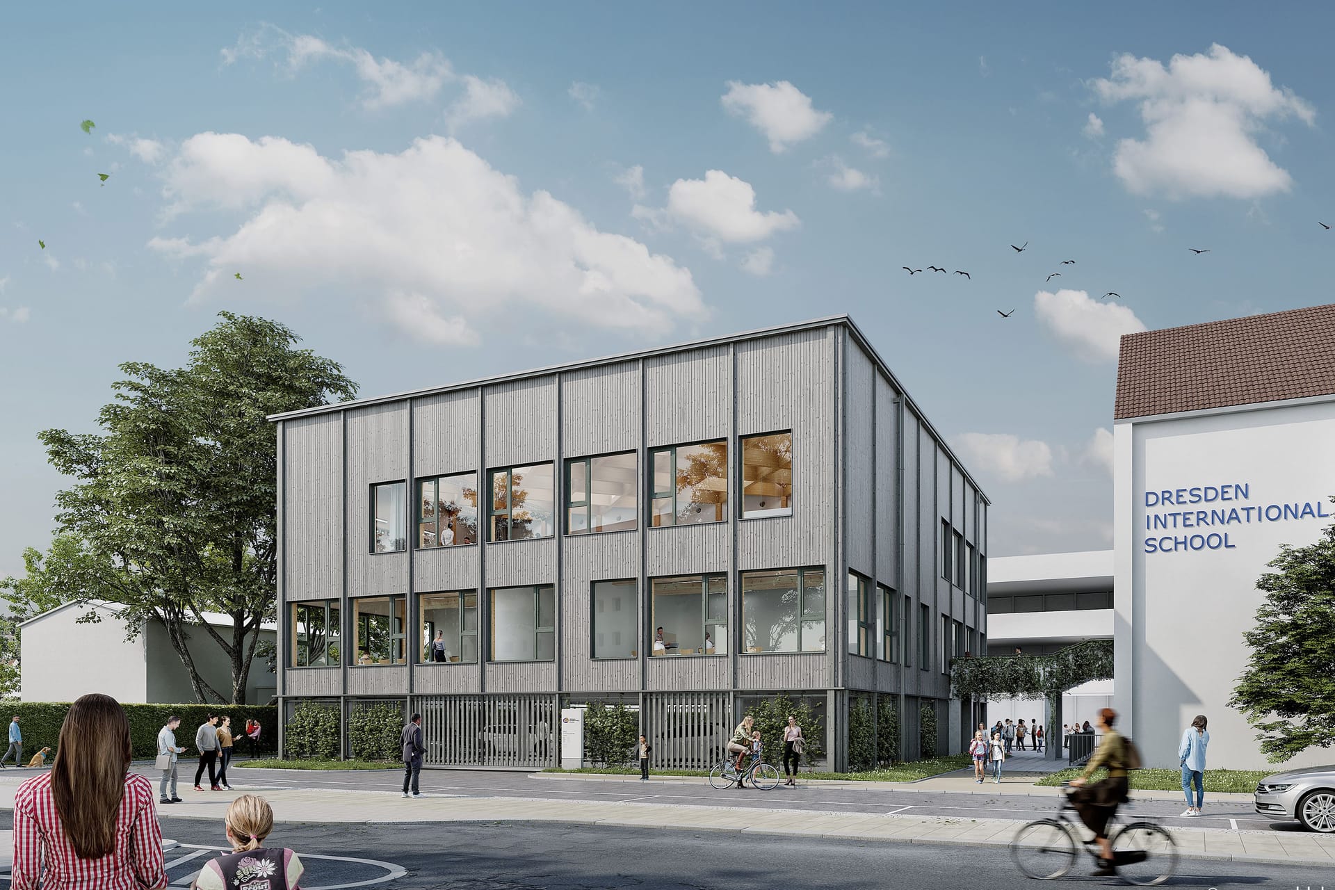 So soll der Neubau einmal aussehen: Bis Frühling 2027 sollen die Bauarbeiten in der Altstat abgeschlossen sein.