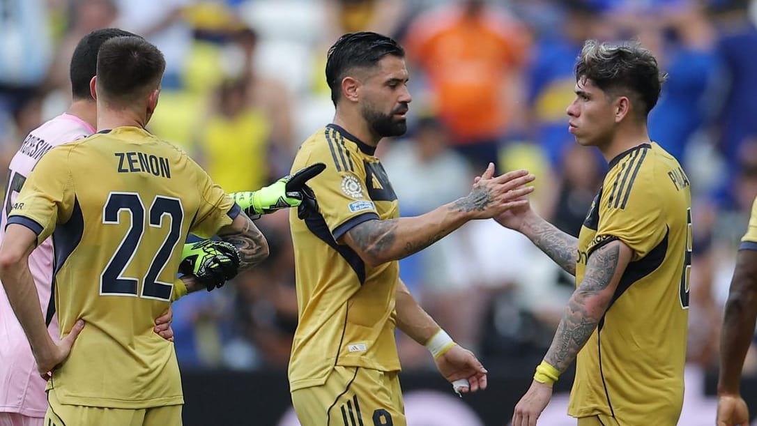 Die Boca-Spieler: Gegen den Underdog trafen sie nur einmal.