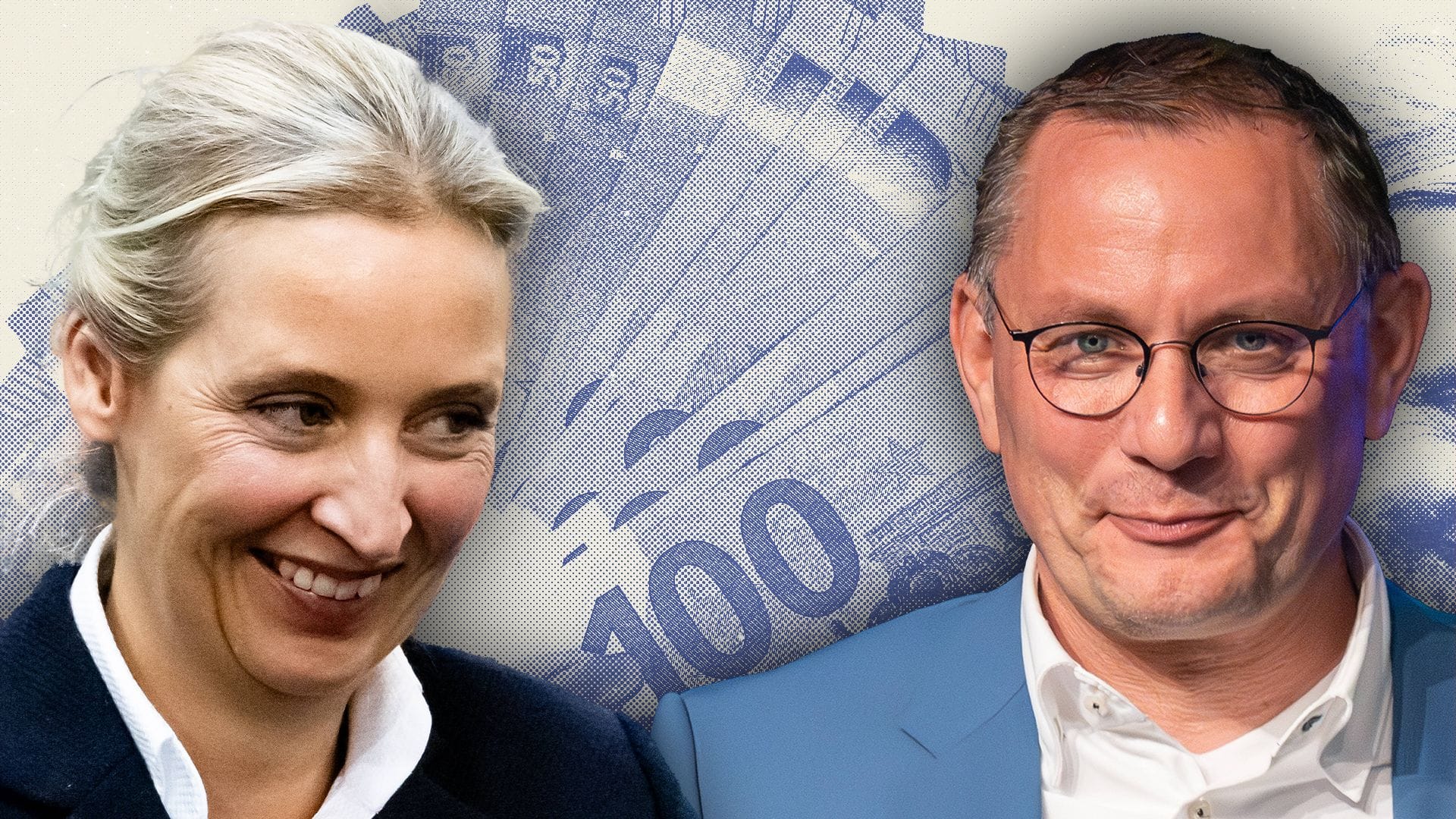 AfD-Fraktionschefs Alice Weidel und Tino Chrupalla: Sie haben sich selbst das Gehalt erhöht - zum Ärger manches AfD-Abgeordneten.