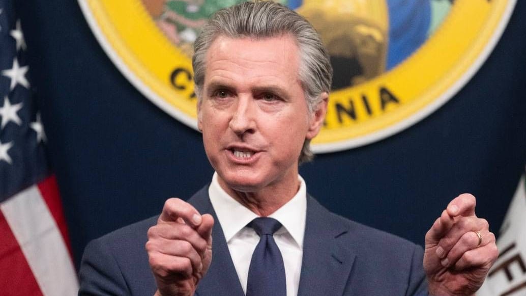 Gavin Newsom während einer Pressekonferenz (Archivbild). Gavin Newsom während einer Pressekonferenz (Archivbild).