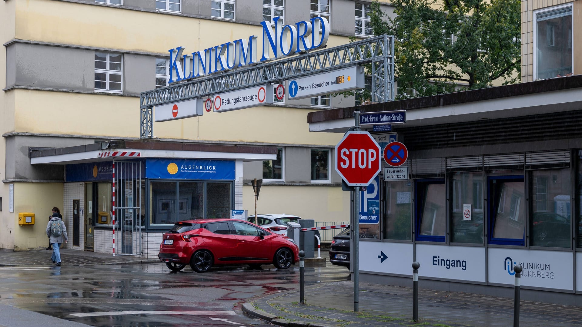 Das Klinikum Nord in Nürnberg: Der 19-Jährige schwebt nicht in Lebensgefahr.