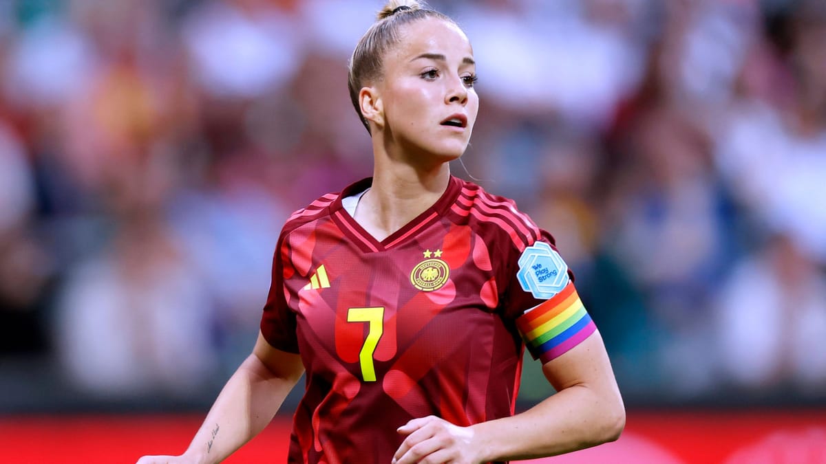 Frauen-EM: DFB-Elf spielt bei der EM mit Regenbogenbinde