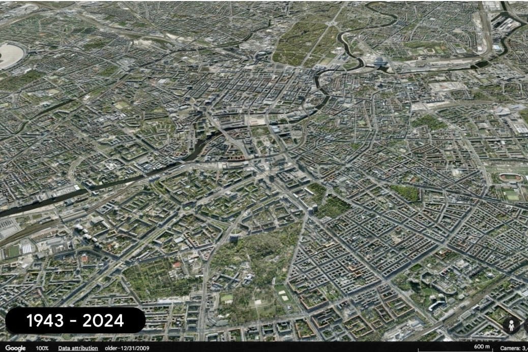 Berlin: Im Zeitraffer lassen sich bauliche Veränderungen in der Stadt nachverfolgen.