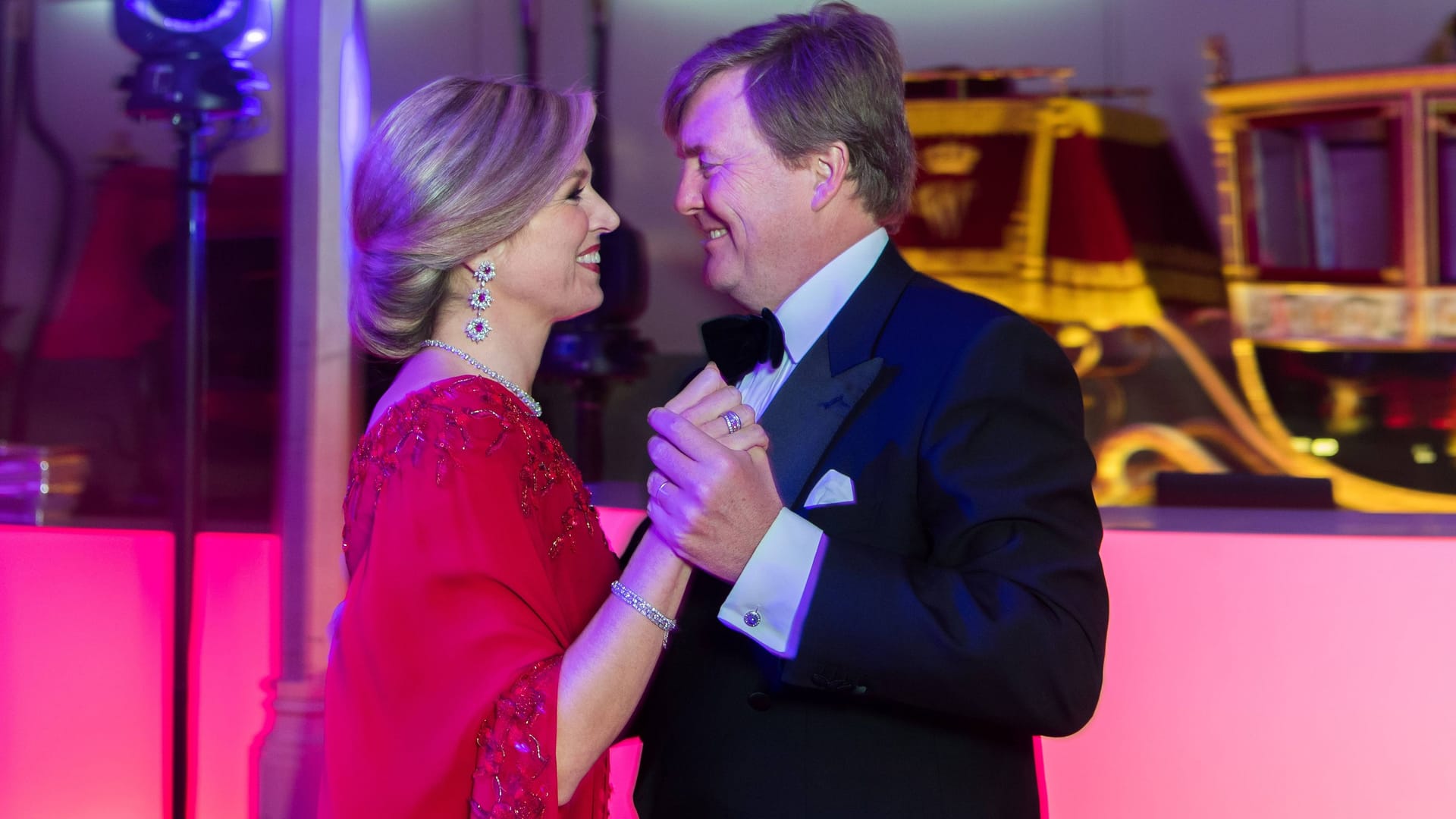 Willem-Alexanders 50. Geburtstag: Hier trug Máxima das Kleid schon einmal.