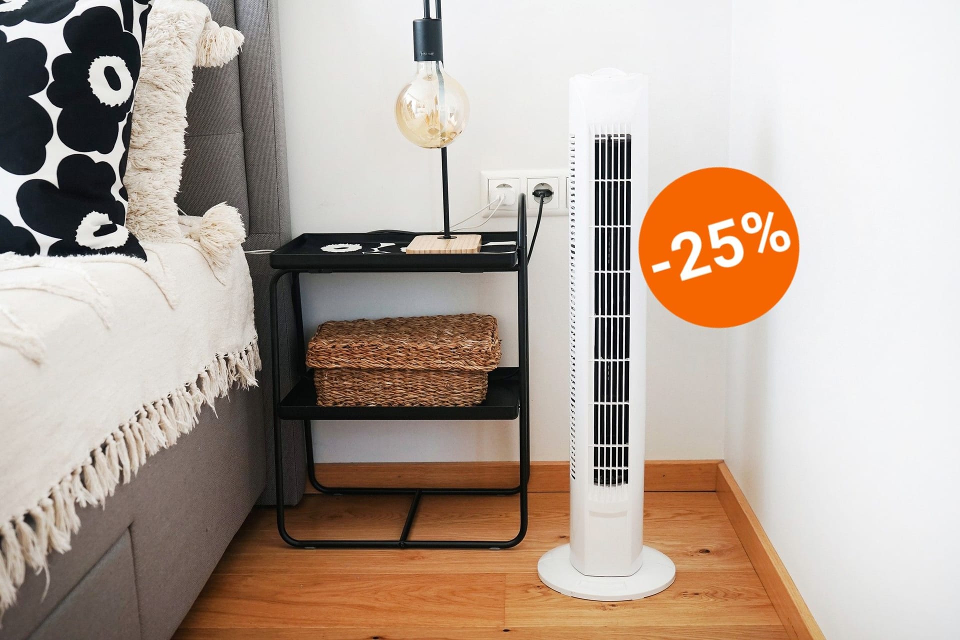 Leiser Ventilator im Angebot: Bei Amazon ergattern Sie einen Bestseller-Turmventilator von Levoit jetzt noch günstiger. (Symbolbild)