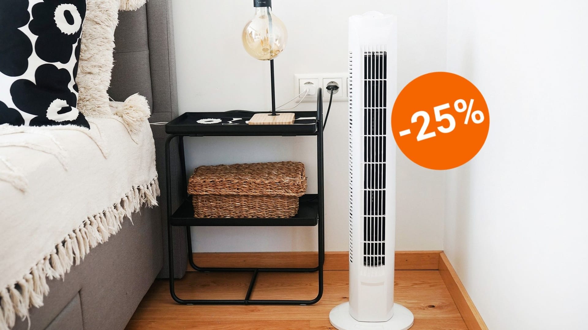 Leiser Ventilator im Angebot: Bei Amazon ergattern Sie einen Bestseller-Turmventilator von Levoit jetzt noch günstiger. (Symbolbild)