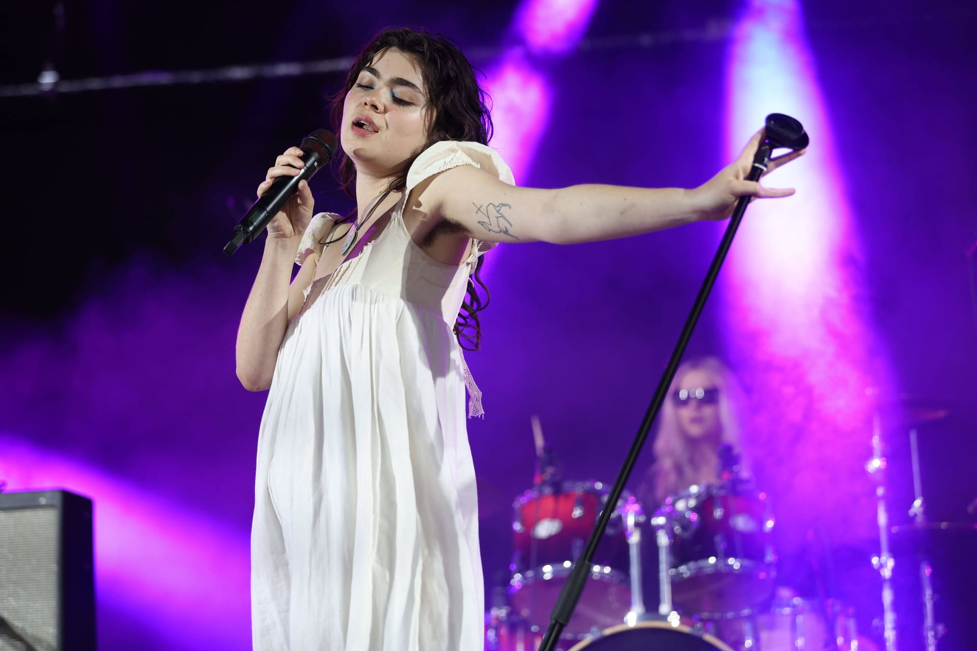 The Last Dinner Party (Archivbild): Sie treten beim Lollapalooza Festival 2025 in Belrin auf. The Last Dinner Party (Archivbild): Sie treten beim Lollapalooza Festival 2025 in Belrin auf.