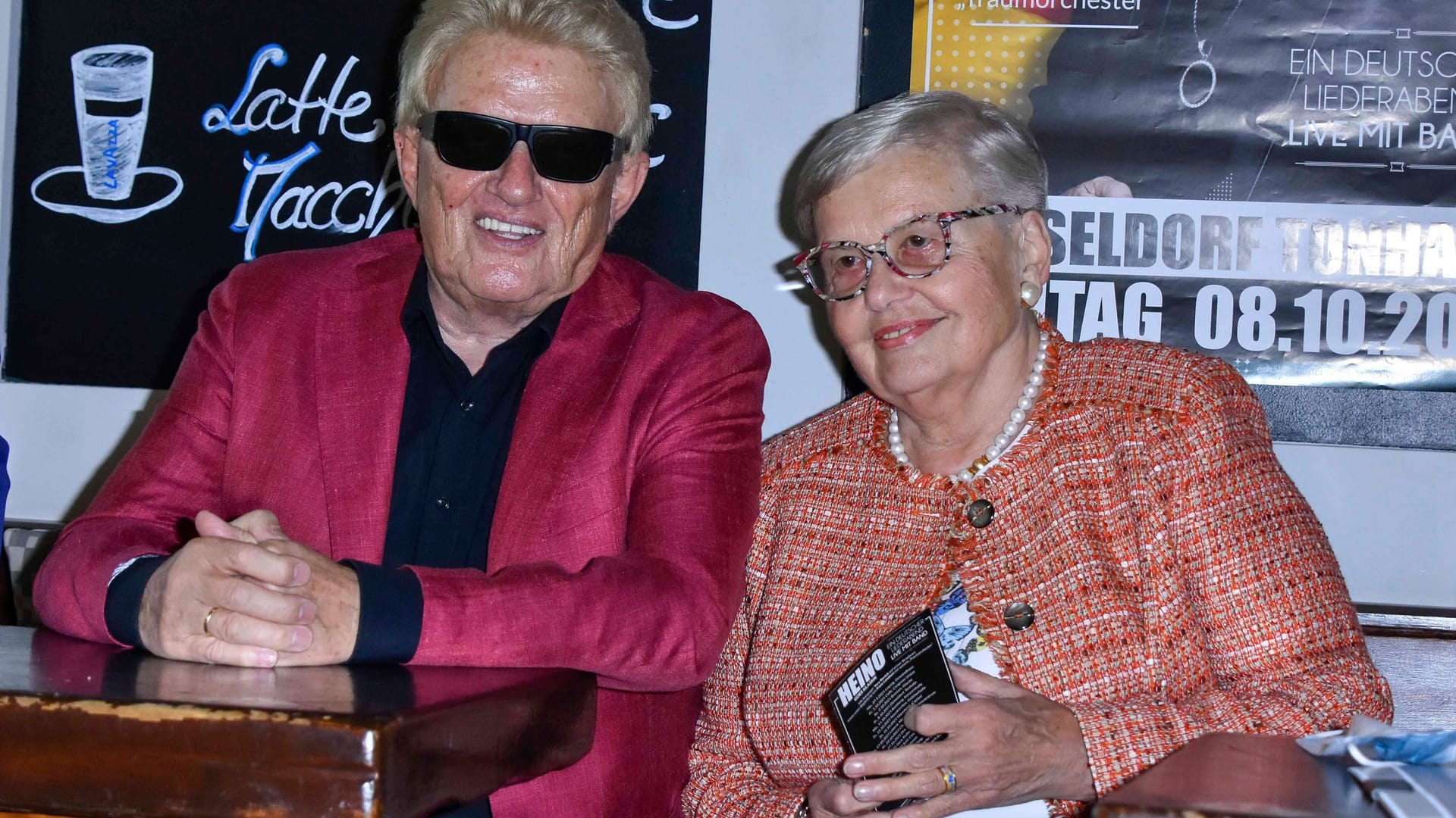 Heino mit seiner Schwester Hannelore 2021