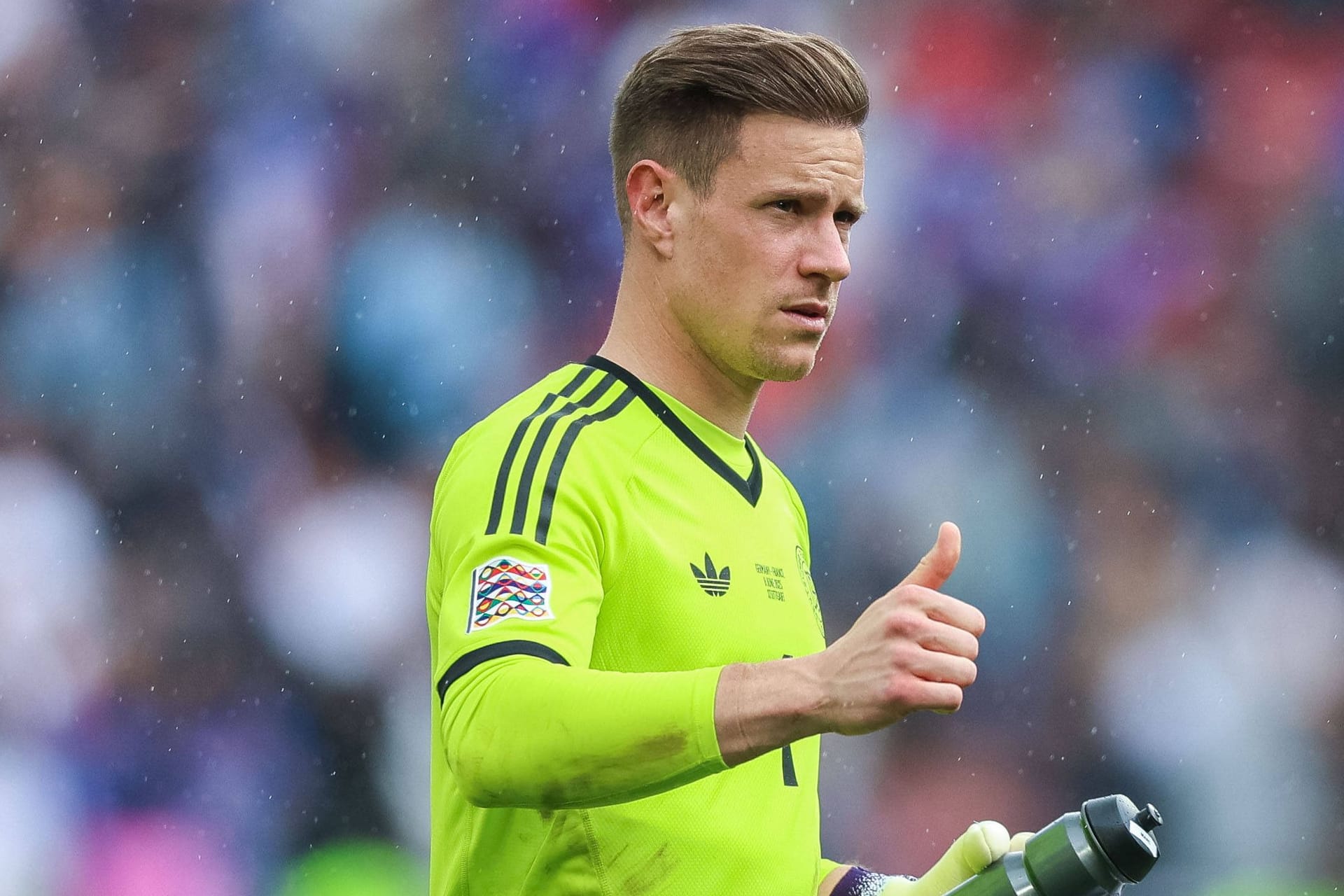 DFB-Torwart Marc-André ter Stegen: Er zeigte in der Nations League starke Paraden.