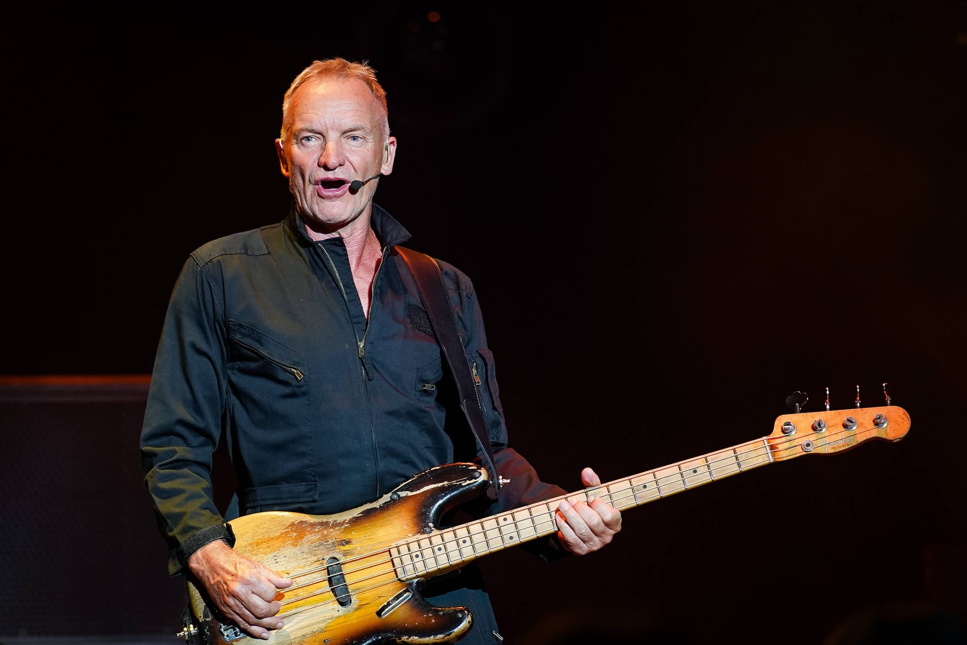 Sting bei einem Auftritt (Archivbild): Im Juni 2025 kommt er nach Hannover.