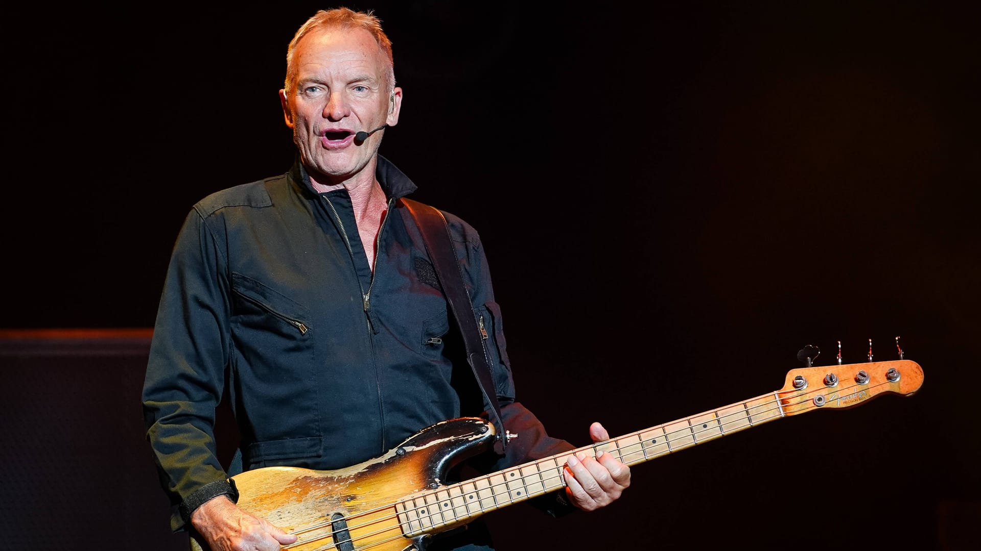 Sting bei einem Auftritt (Archivbild): Im Juni 2025 kommt er nach Hannover.