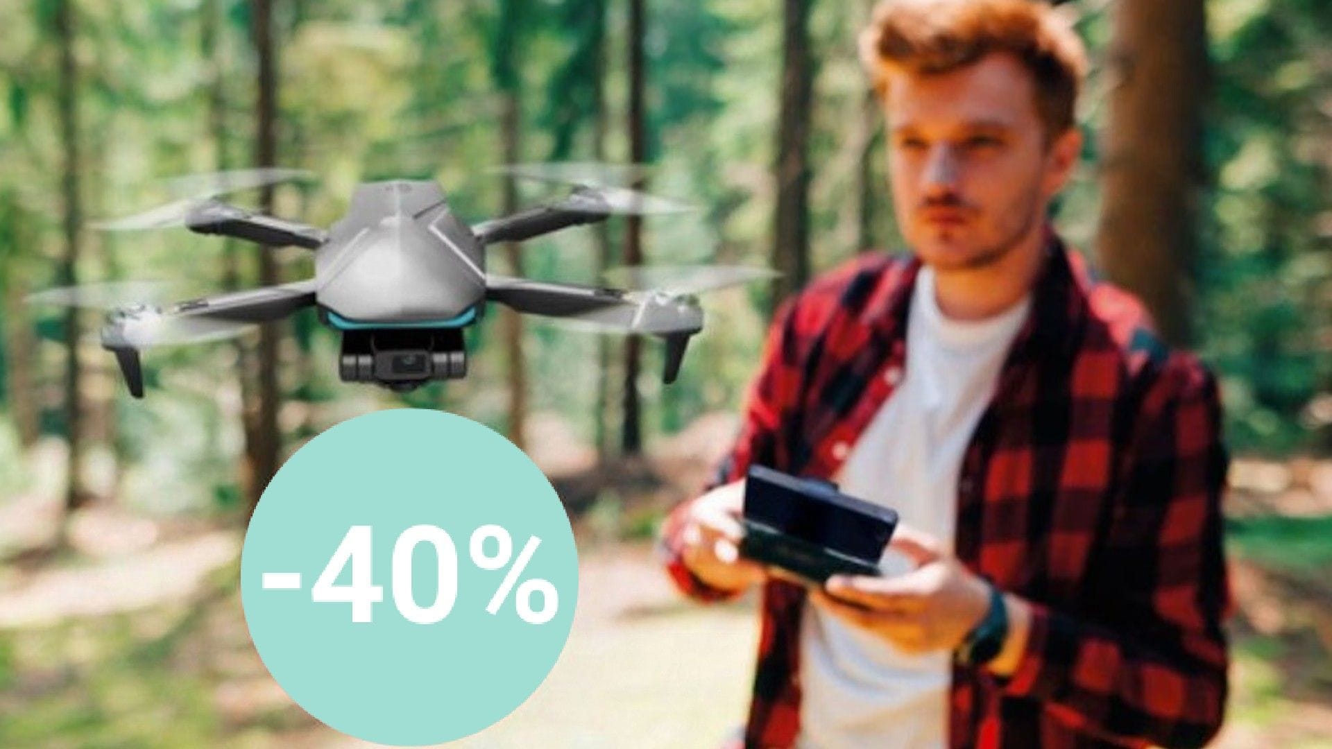 Die Drohne bietet für unter 90 Euro eine Hinderniserkennung und eine HD-Kamera.