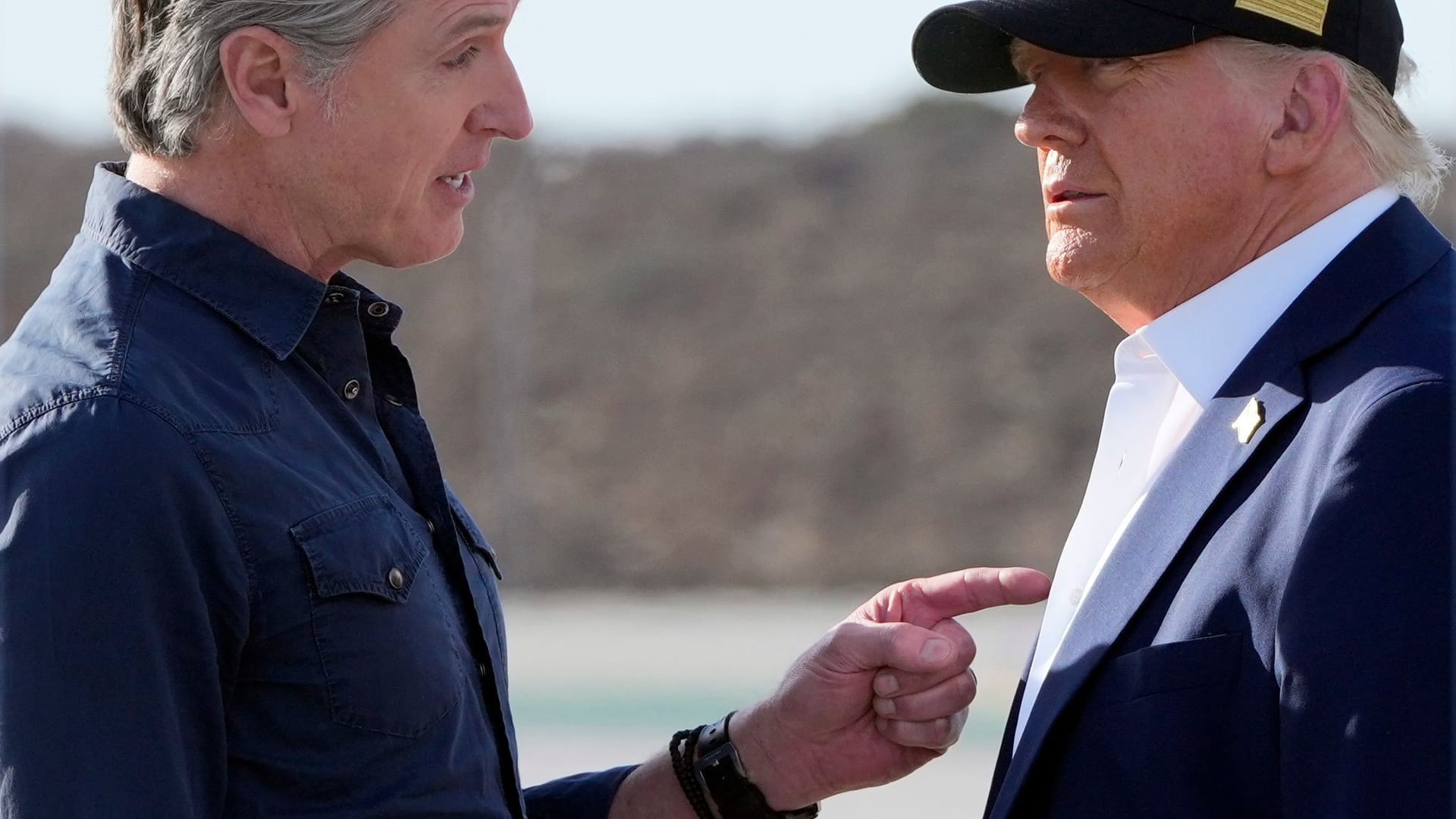 Trump in Kalifornien