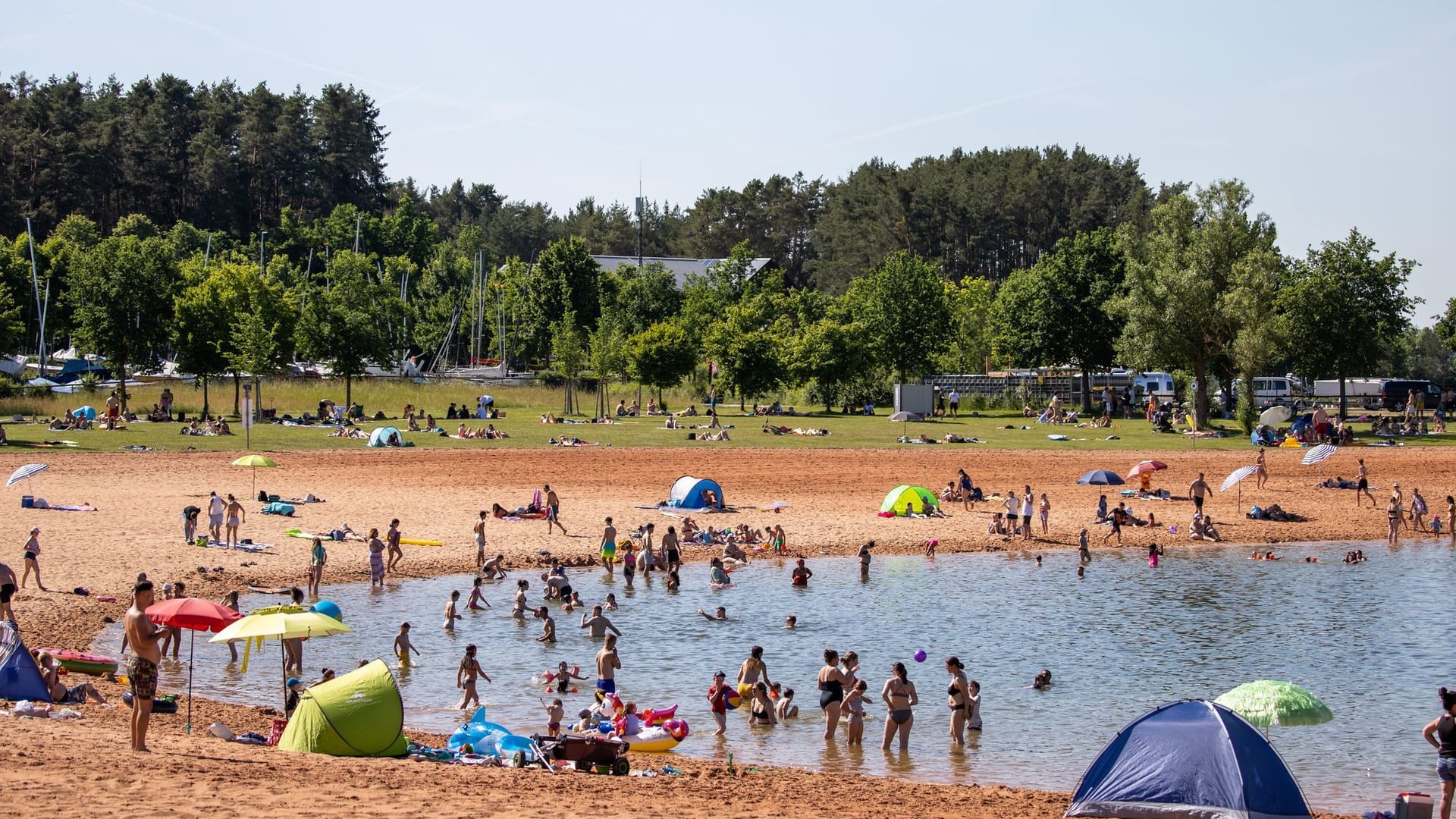 Sommerwetter in Bayern