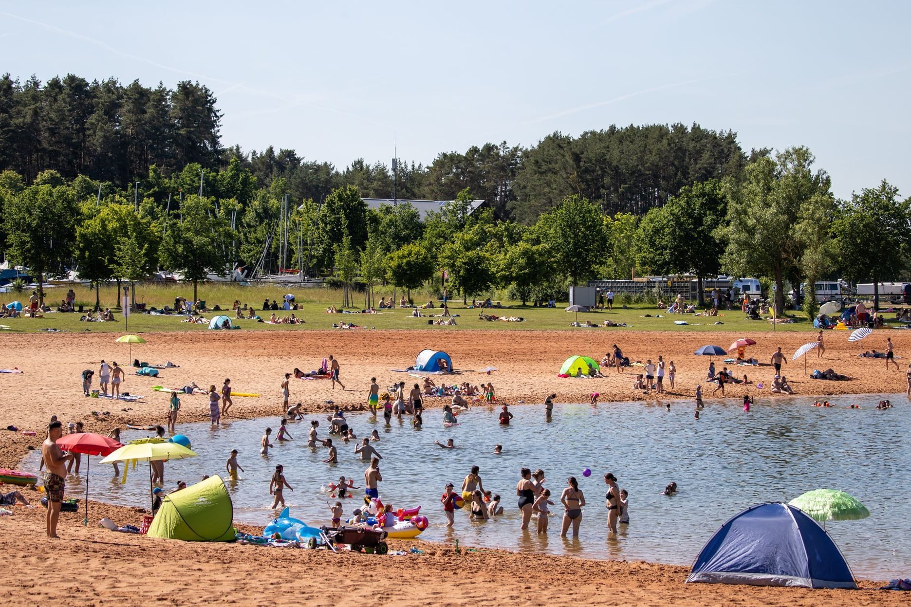 Sommerwetter in Bayern