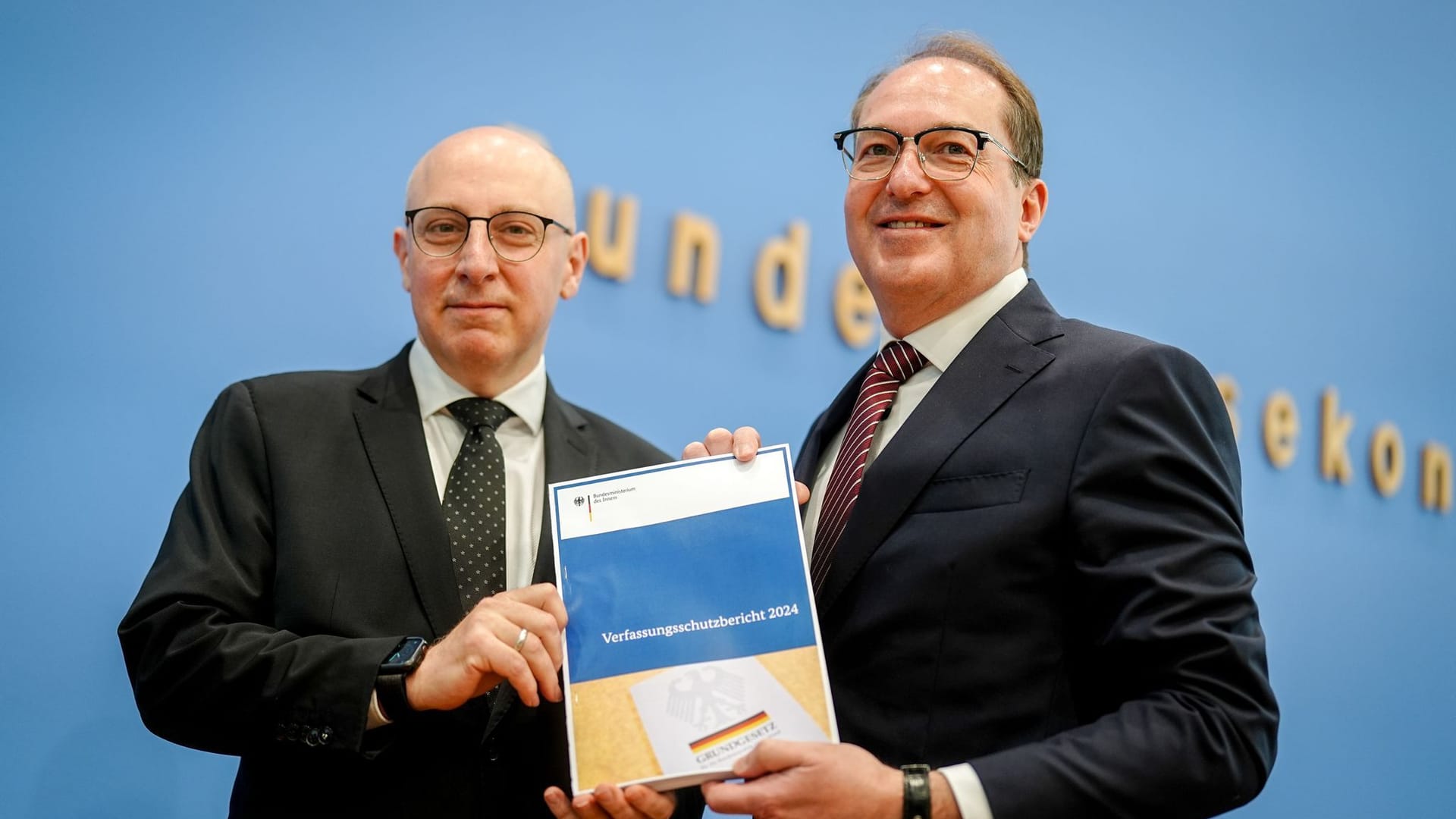 Vorstellung des Verfassungsschutzberichtes 2024