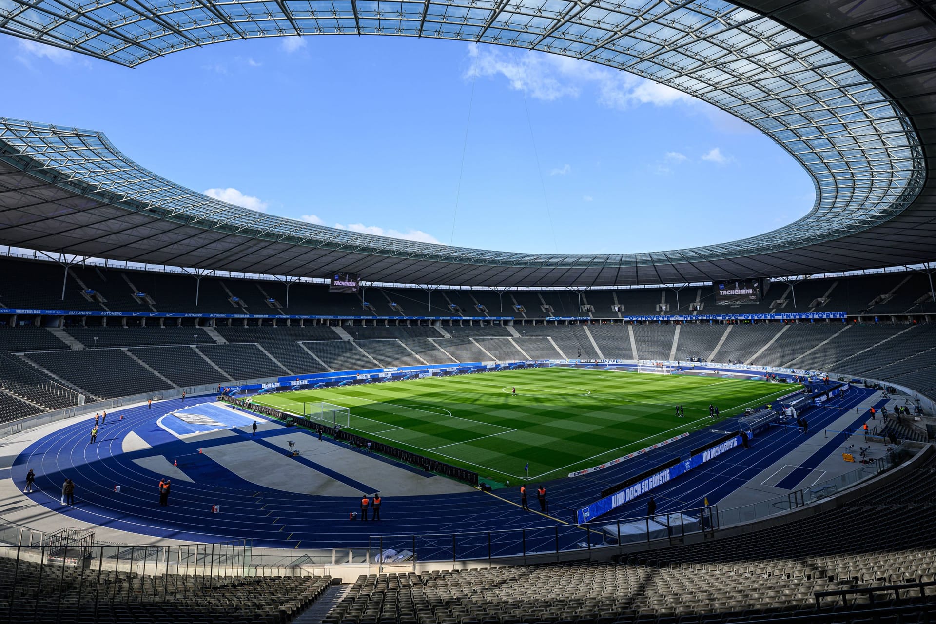 Nicht Spielort bei einer EM-Vergabe nach Deutschand: Das Berliner Olympiastadion.