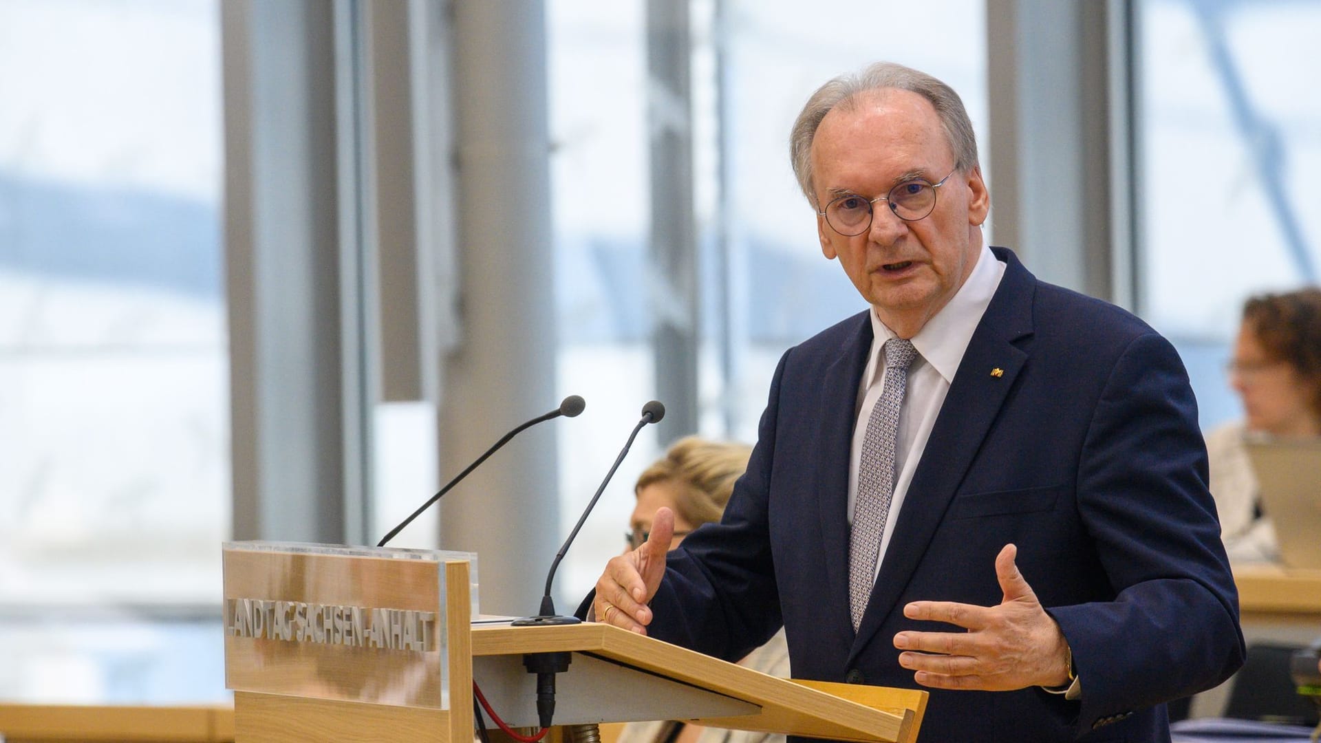 Sachsen-Anhalts Ministerpräsident Reiner Haseloff (CDU) Sachsen-Anhalts Ministerpräsident Reiner Haseloff (CDU)