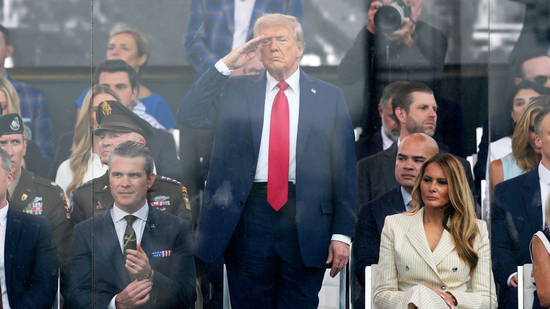 Militärparade in Washington