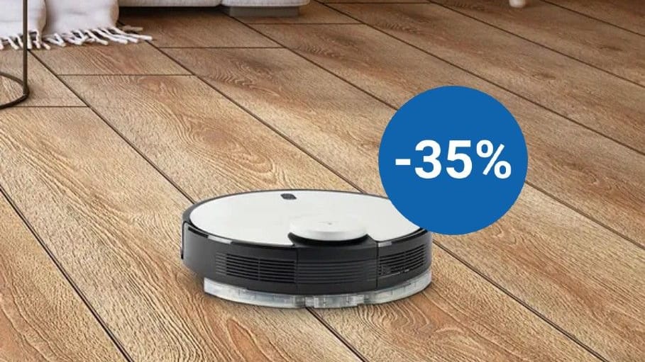 Dieser Saugroboter mit Wischfunktion von Medion ist derzeit bei Aldi reduziert.