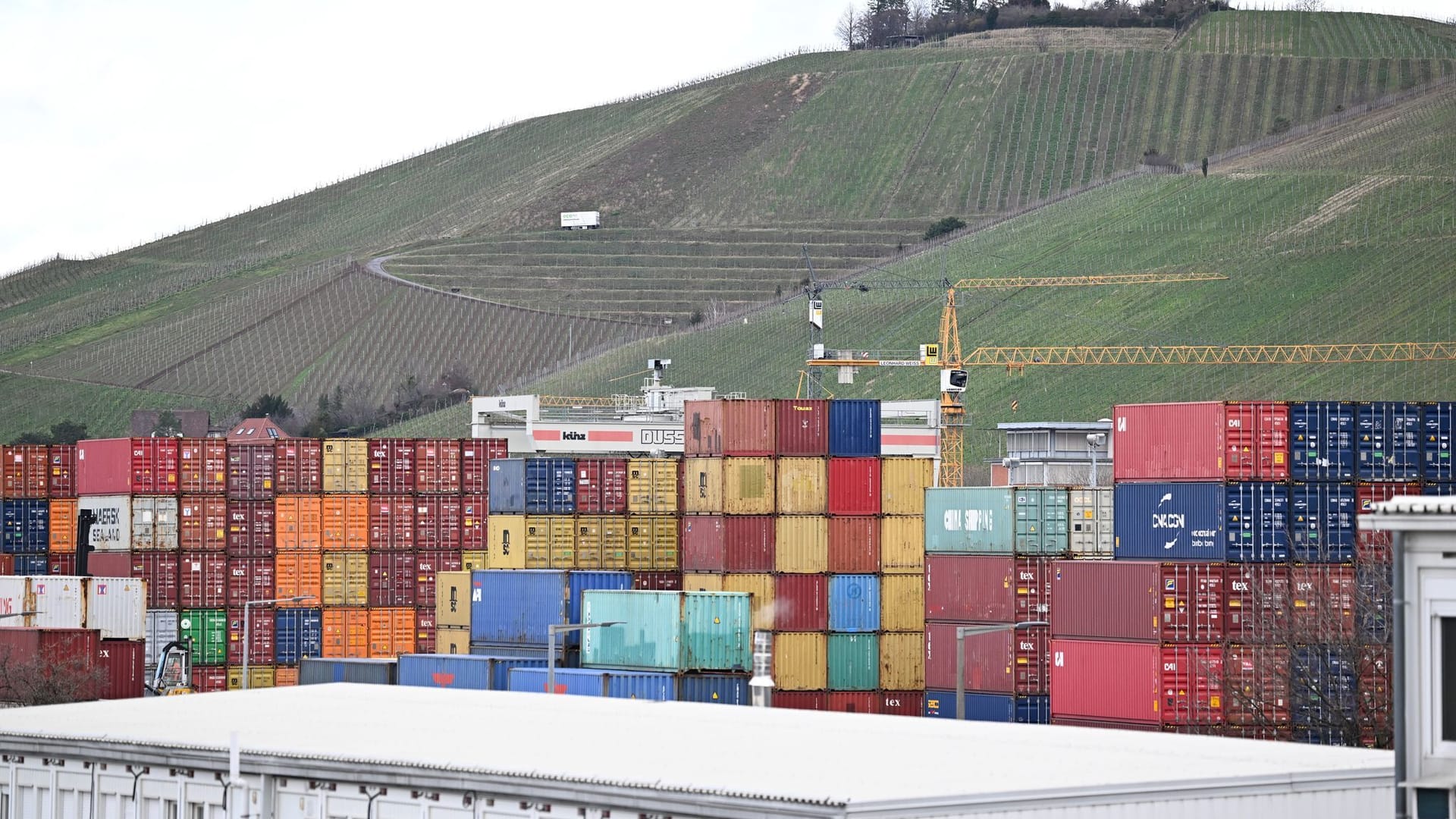 Container im Hafen