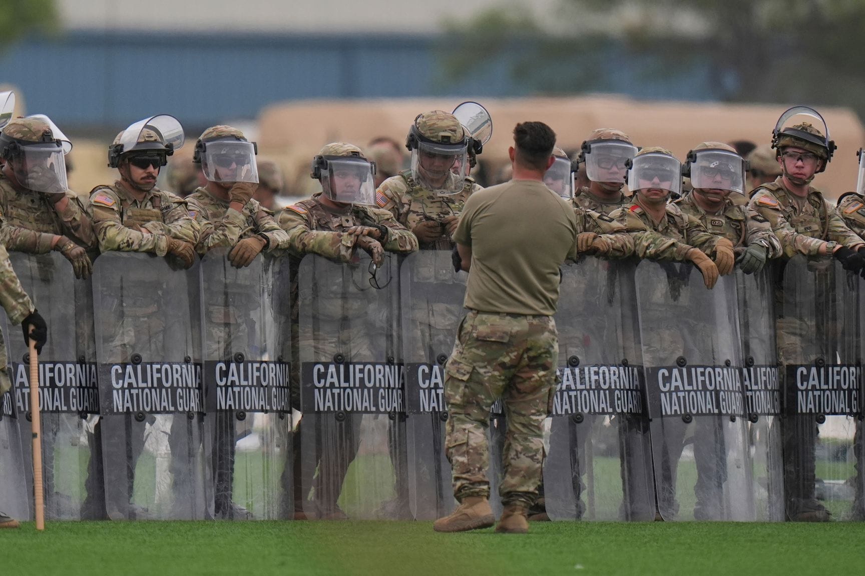 Proteste in Kalifornien - Militärübung in Los Angeles