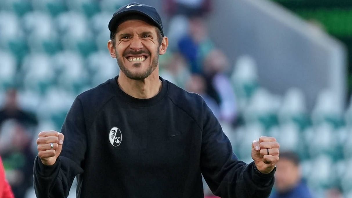 Freiburg-Trainer Schuster: Europa League mit dem SCF in der kommenden Saison.