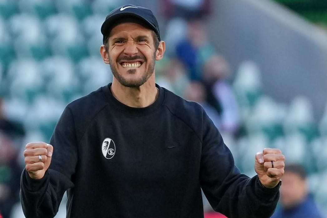 Freiburg-Trainer Schuster: Europa League mit dem SCF in der kommenden Saison.