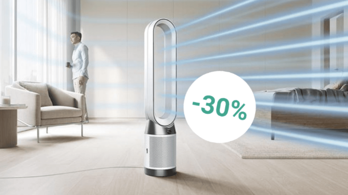 QVC hat jetzt den Purifier Cool PC1 von Dyson zum Rekordpreis im Angebot.