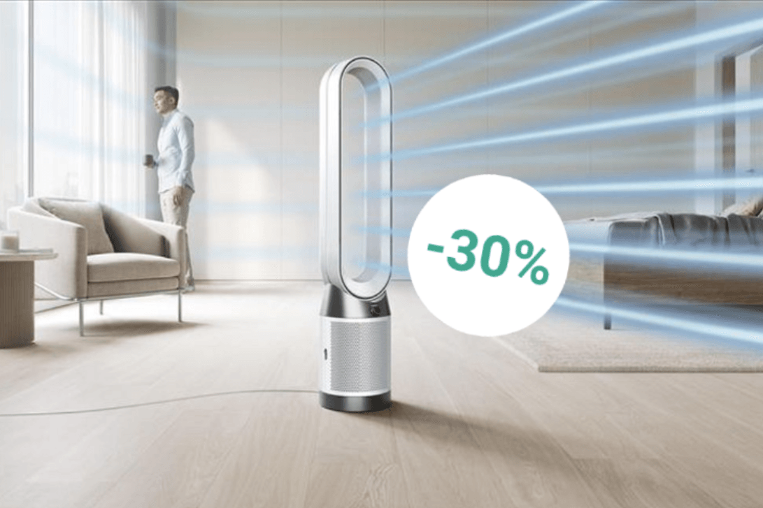 QVC hat jetzt den Purifier Cool PC1 von Dyson zum Rekordpreis im Angebot.