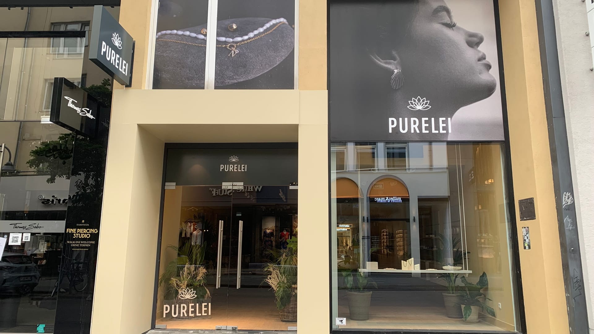 Der neue Store von Purelei an der Ehrenstraße: Der Laden hat ab sofort geöffnet.