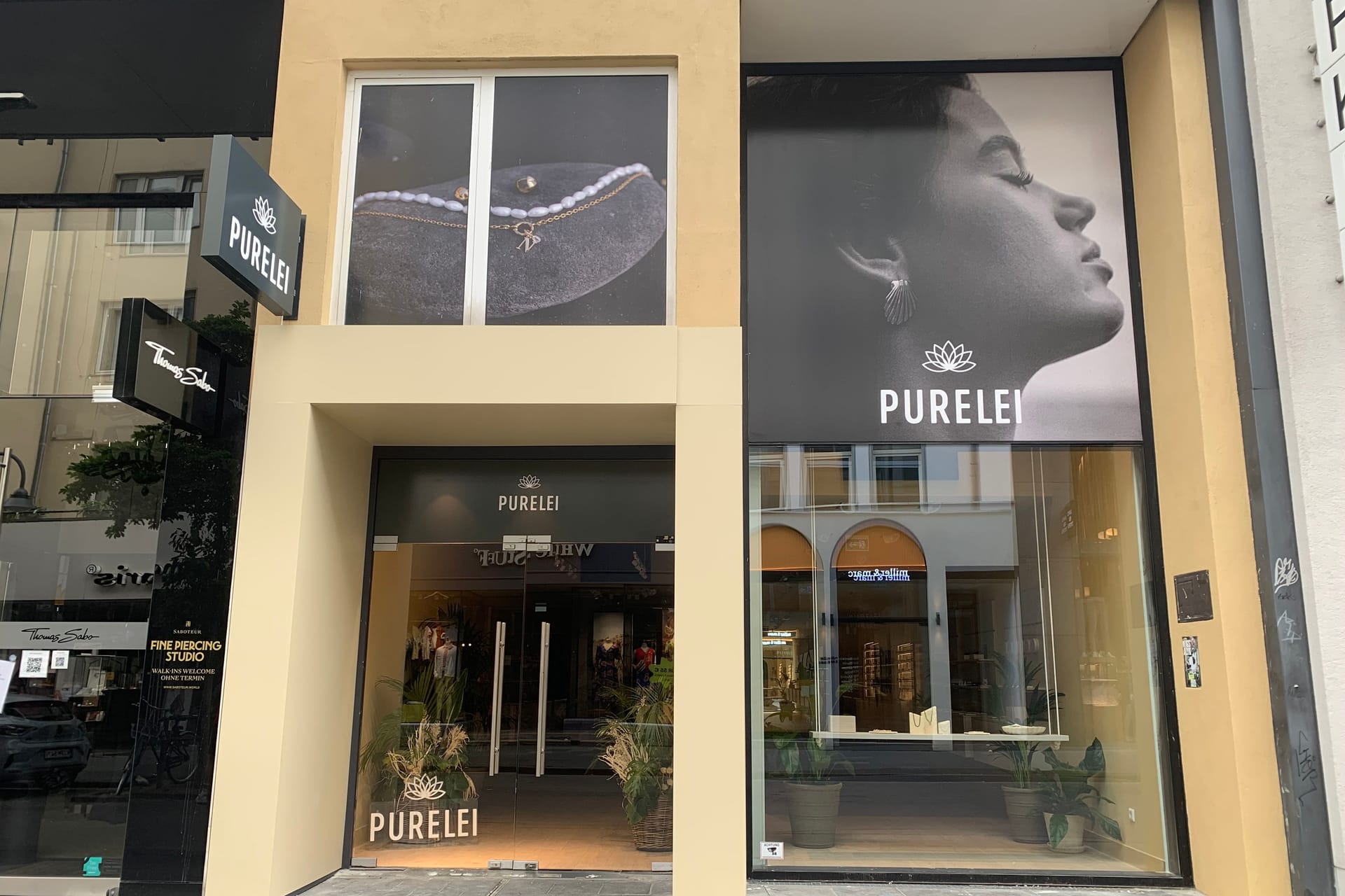 Der neue Store von Purelei an der Ehrenstraße: Der Laden hat ab sofort geöffnet.
