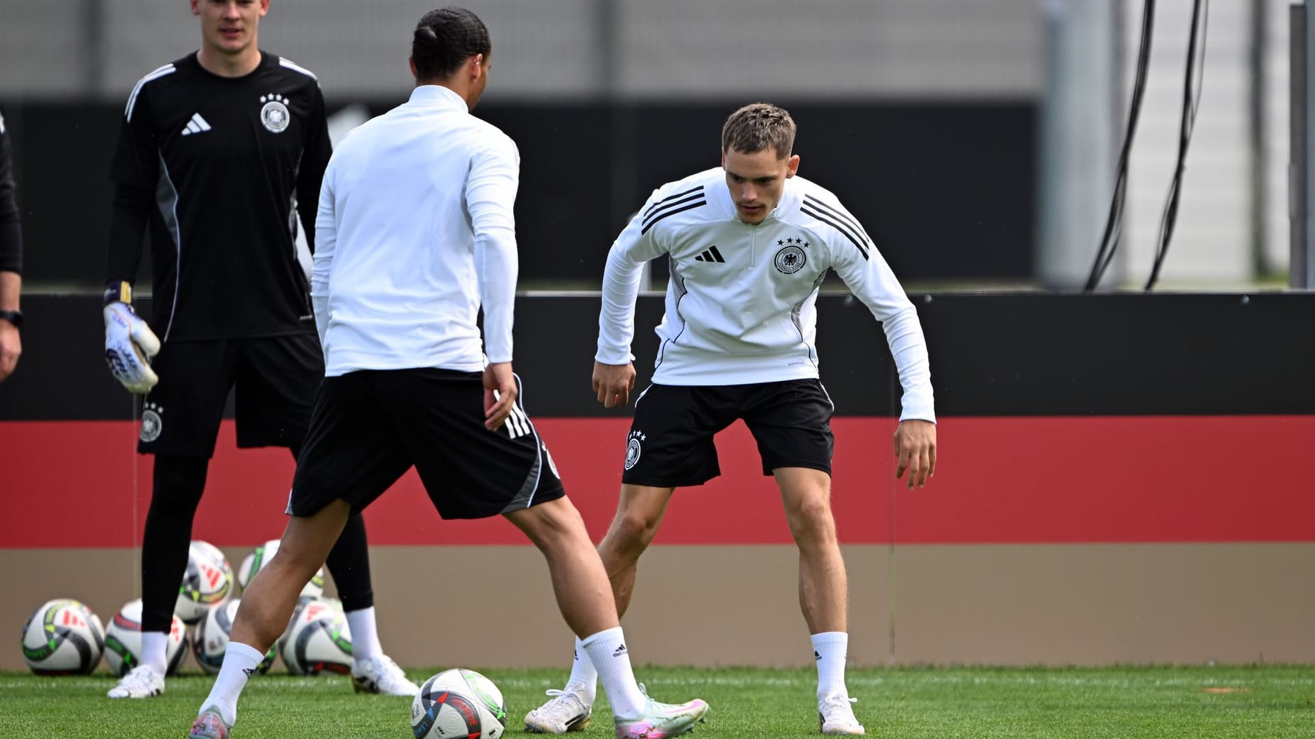 Abschlusstraining Fußball Nationalmannschaft Männer