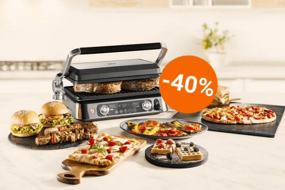 Heute ist bei Amazon der Kontaktgrill von Braun stark reduziert.