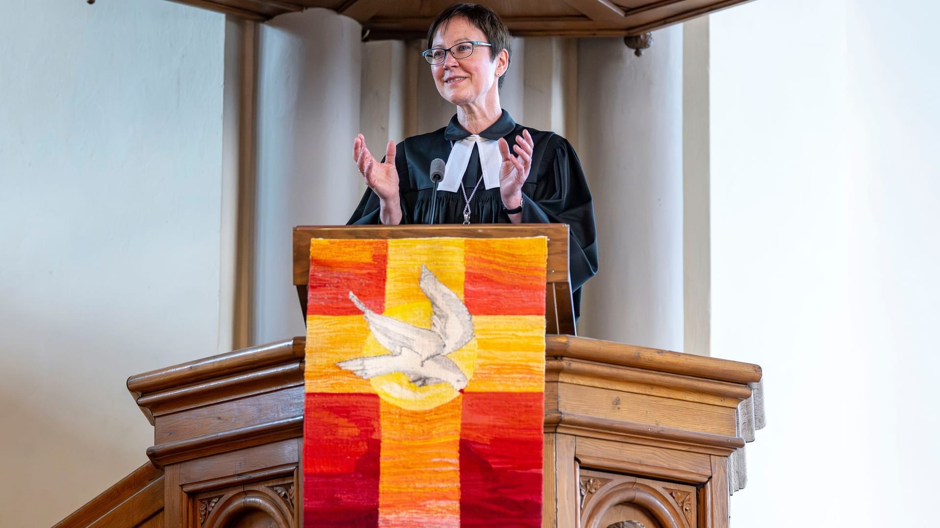 Einführungsgottesdienst neue Präses der westfälischen Kirche