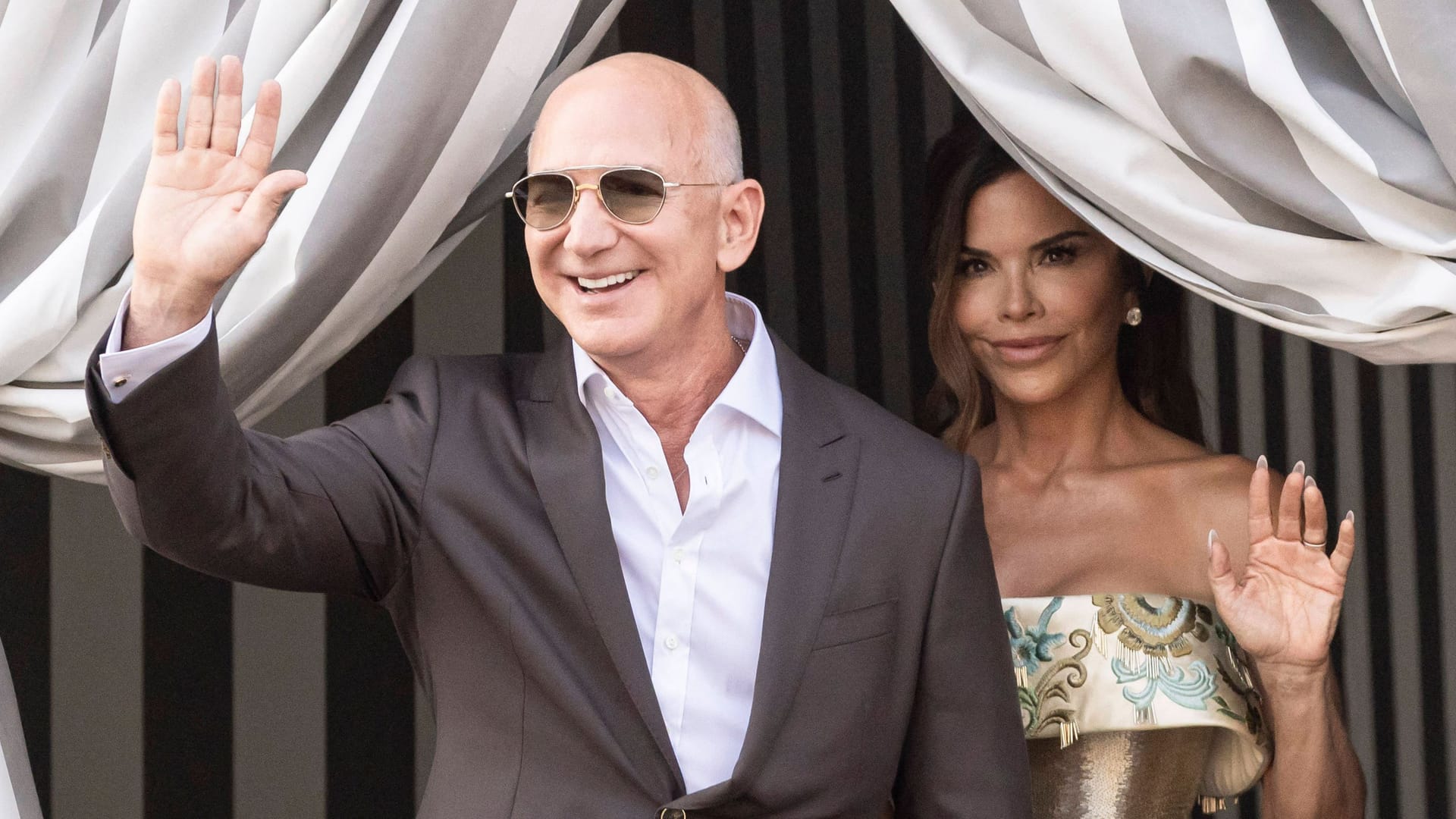 Jeff Bezos und Lauren Sánchez: Das Paar wird am Freitag in Venedig heiraten.