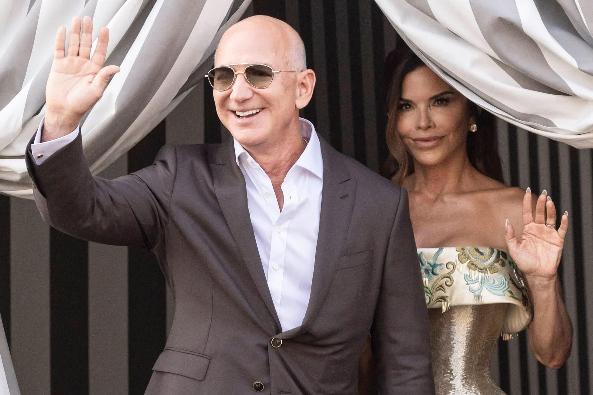 Jeff Bezos und Lauren Sánchez: Das Paar wird am Freitag in Venedig heiraten.