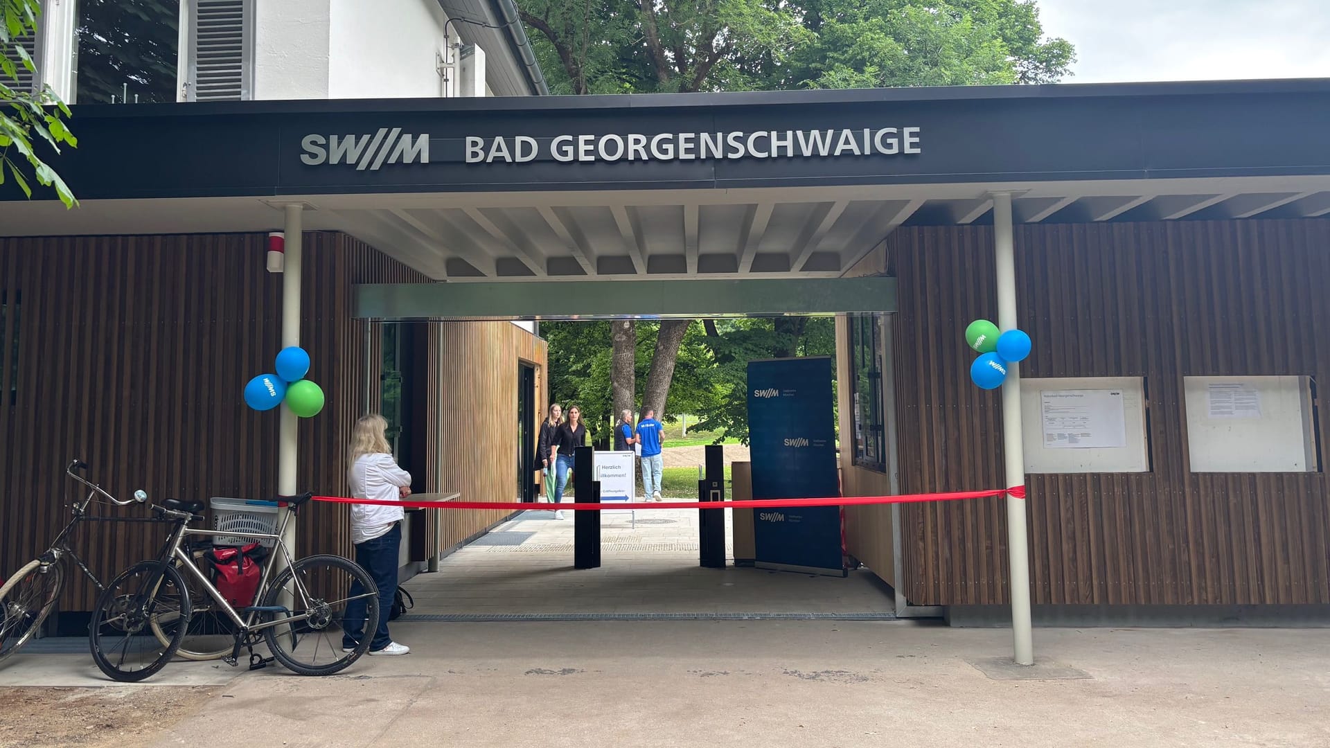 Nach vier Jahren Umbauarbeiten öffnet das Naturbad Georgenschwaige nun wieder.
