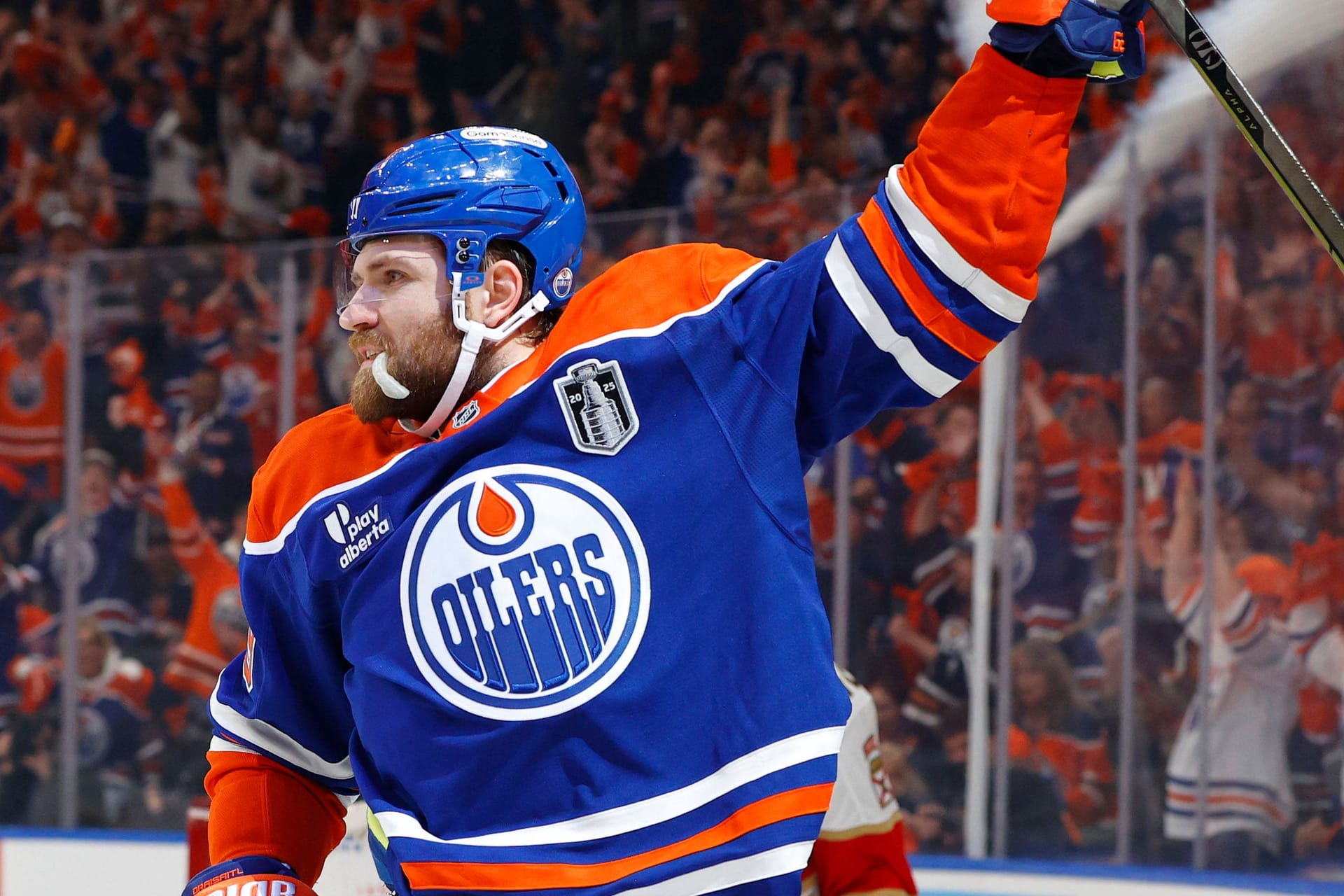 Leon Draisaitl: Er spielt seit 2015 für die Oilers.