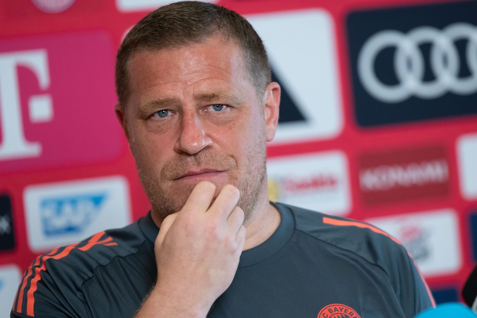 Max Eberl: Der Bayern-Sportvorstand arbeitet seit März 2024 beim deutschen Rekordmeister.