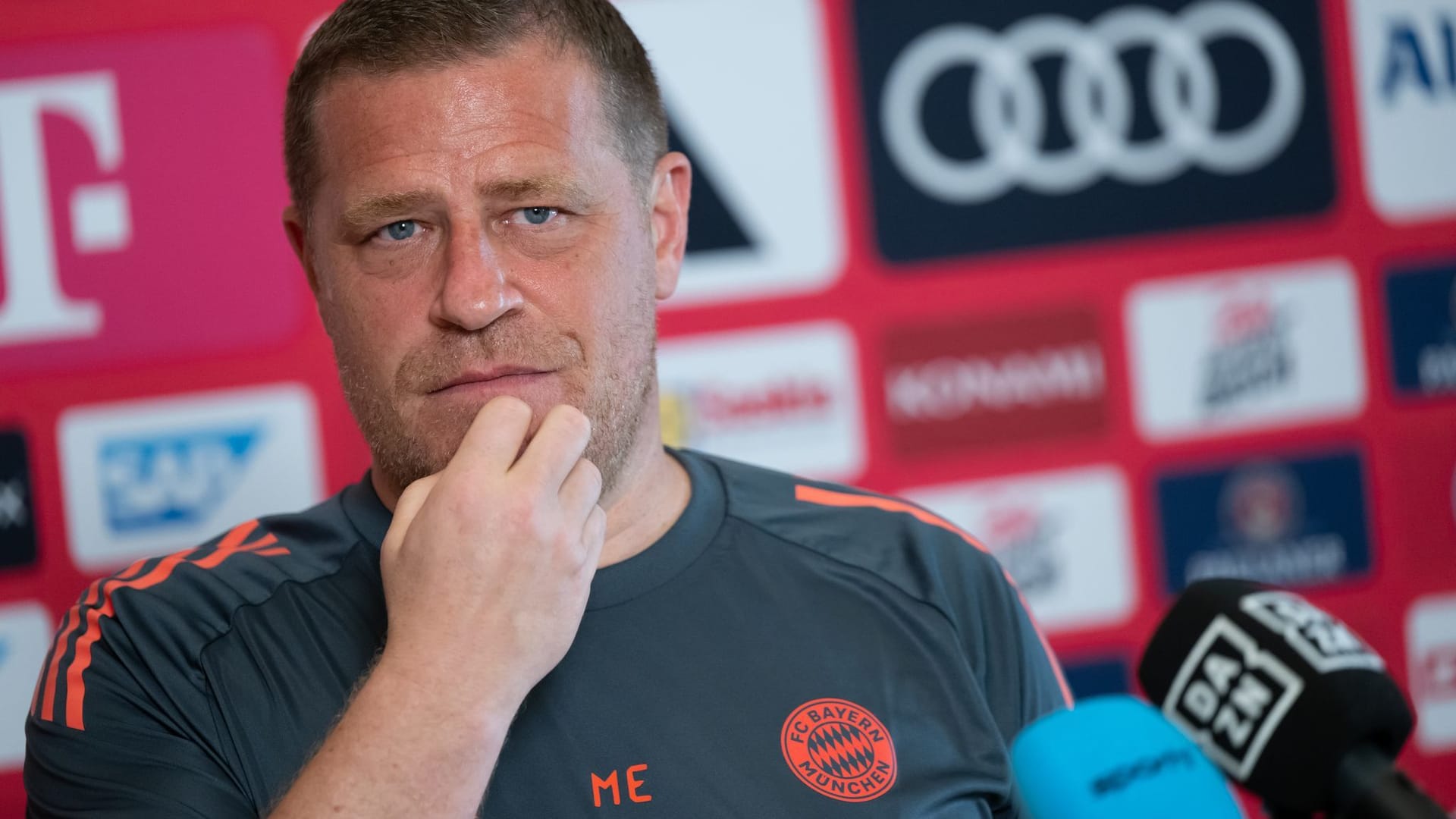 Max Eberl: Der Bayern-Sportvorstand arbeitet seit März 2024 beim deutschen Rekordmeister. Max Eberl: Der Bayern-Sportvorstand arbeitet seit März 2024 beim deutschen Rekordmeister.