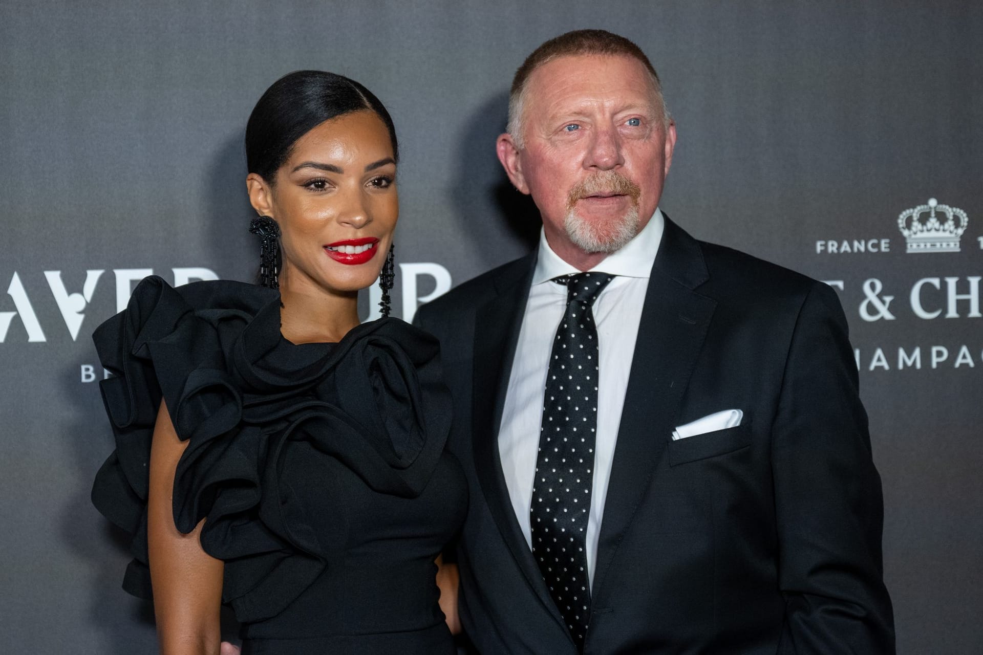 Boris Becker mit seiner Frau Lilian de Carvalho Monteiro (Archivbild): Die beiden bekommen ihr erstes gemeinsames Kind.