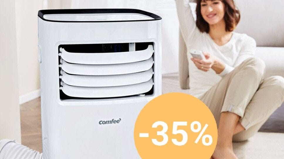 Klimagerät im Angebot: Eine mobile Klimaanlage von Comfee ist aktuell bei Lidl besonders günstig.