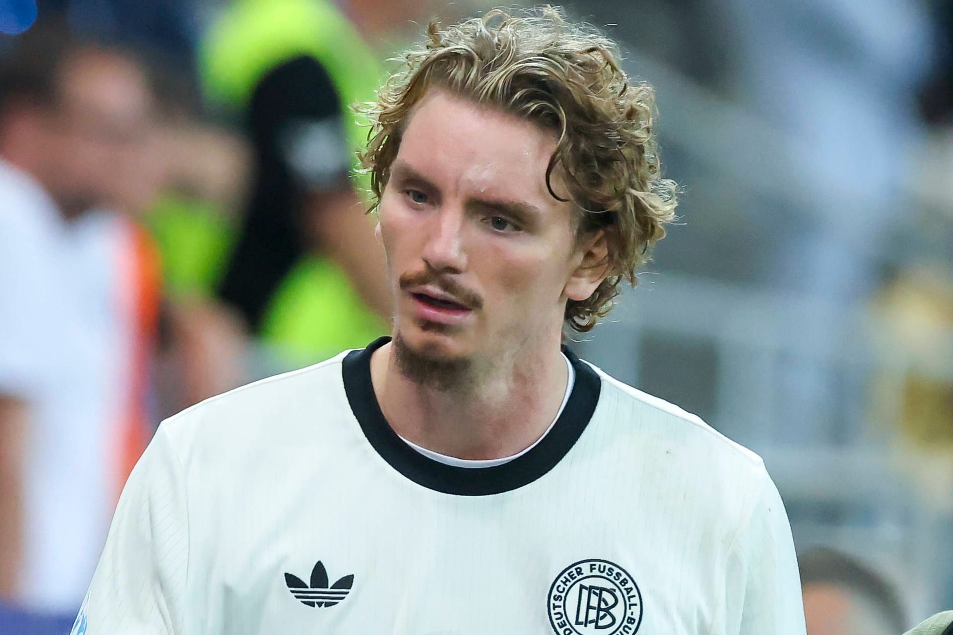 Besorgter Blick? DFB-Torjäger Nick Woltemade spielt bisher eine starke Europameisterschaft.