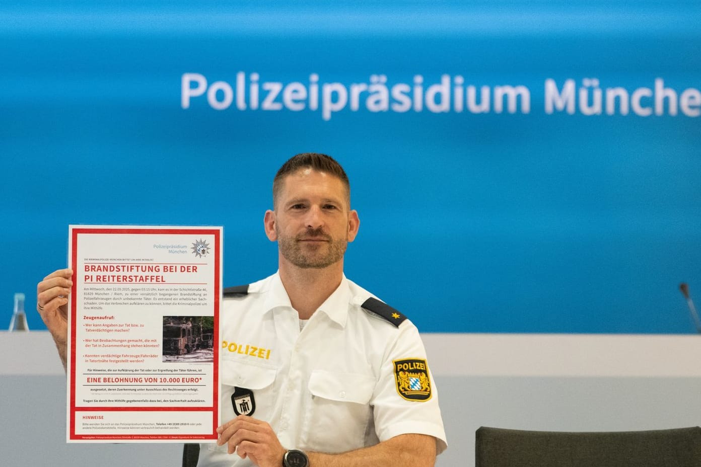 Fahndung nach mutmaßlichen Brandanschlägen