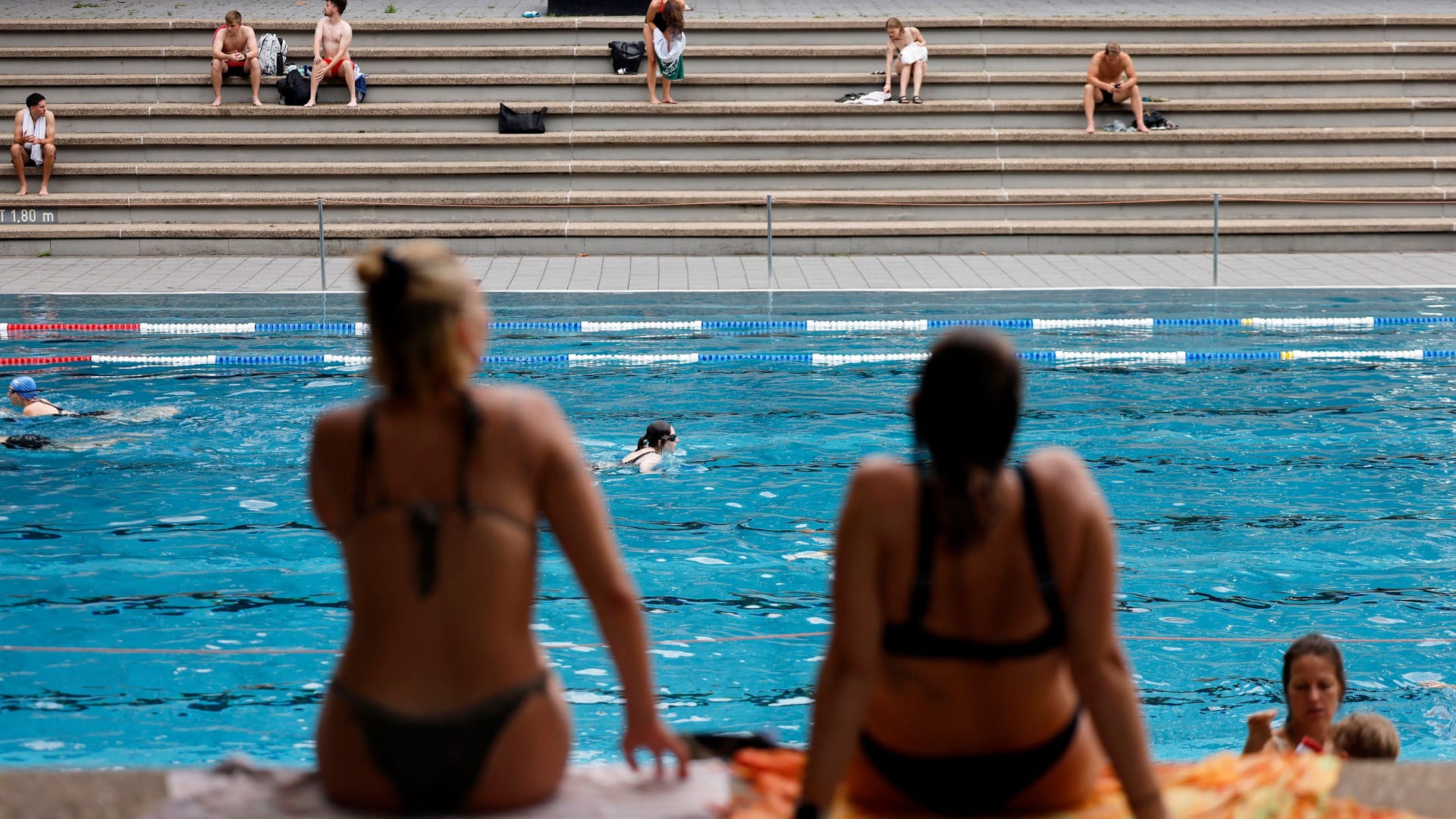 Freibad in Deutschland (Symbolbild).