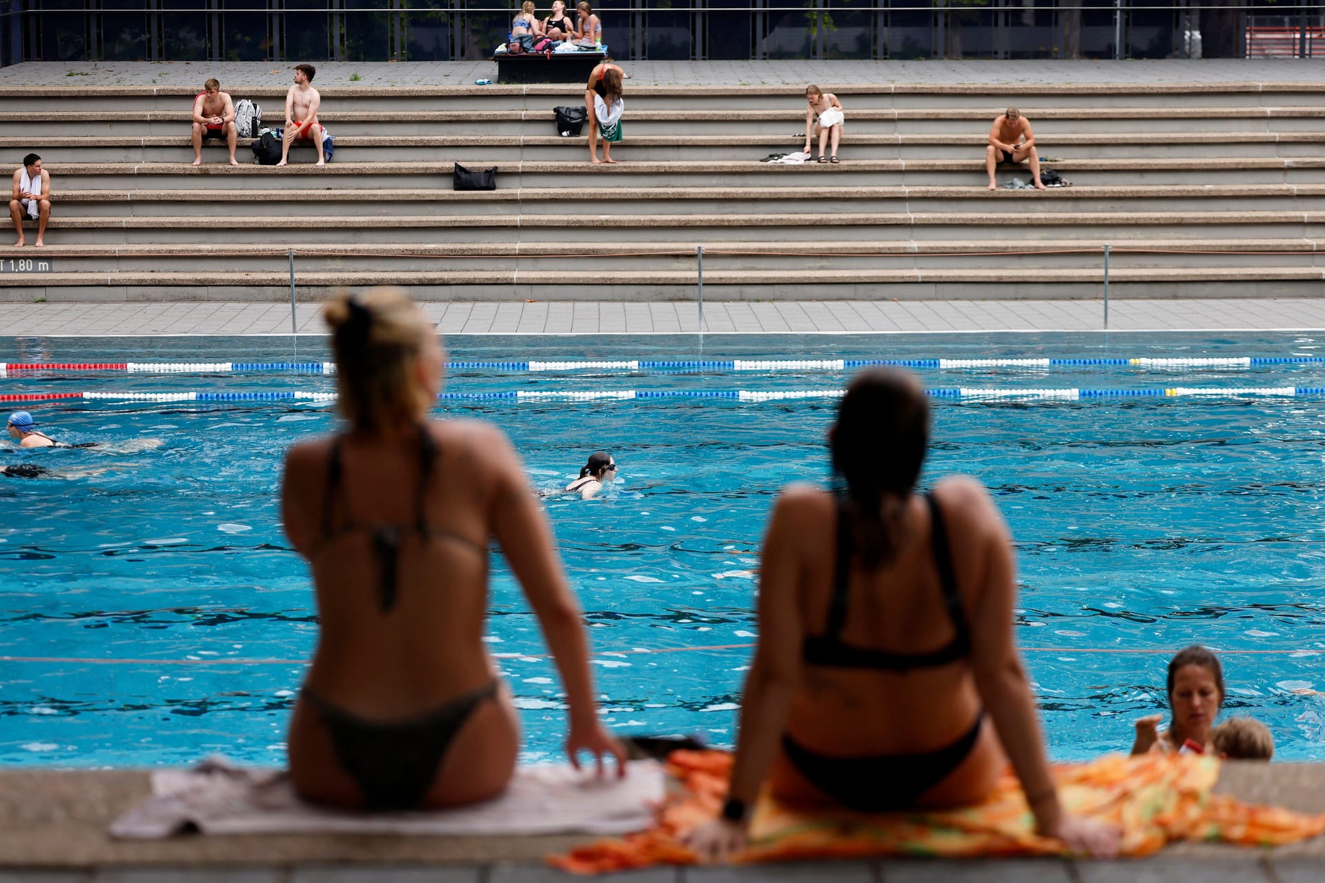 Freibad in Deutschland (Symbolbild).