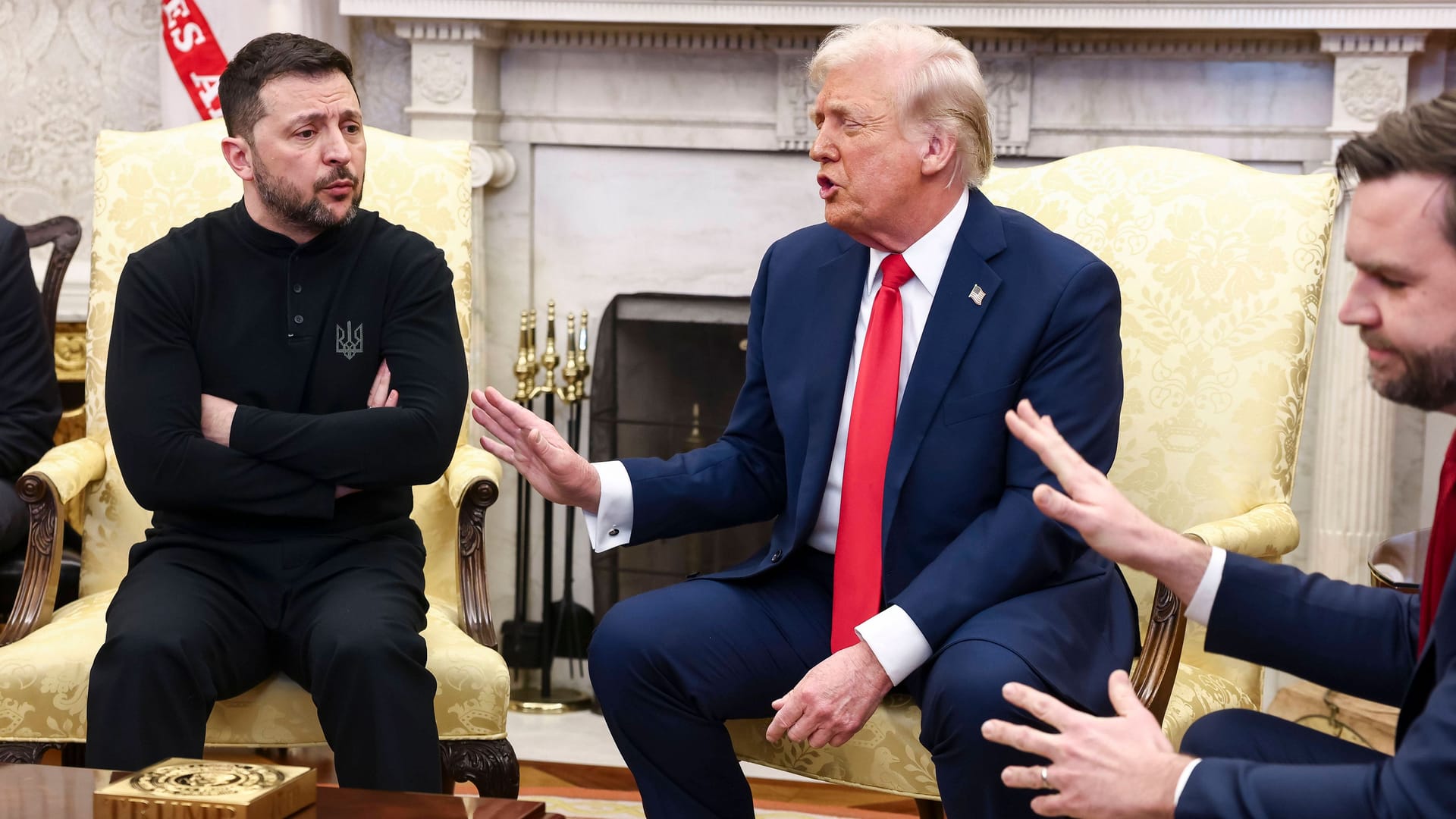Wolodymyr Selenskyj im Oval Office: Donald Trump demütigte den ukrainischen Präsidenten.