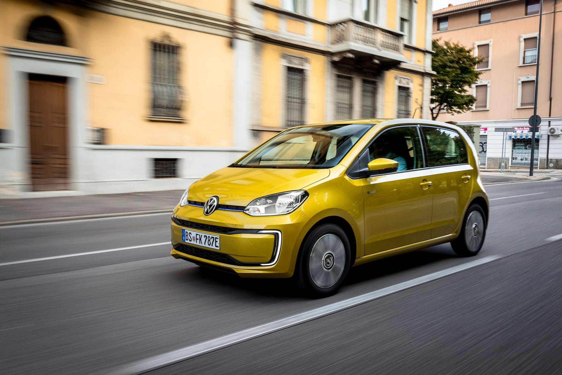 Fahrtansicht VW E-up!
