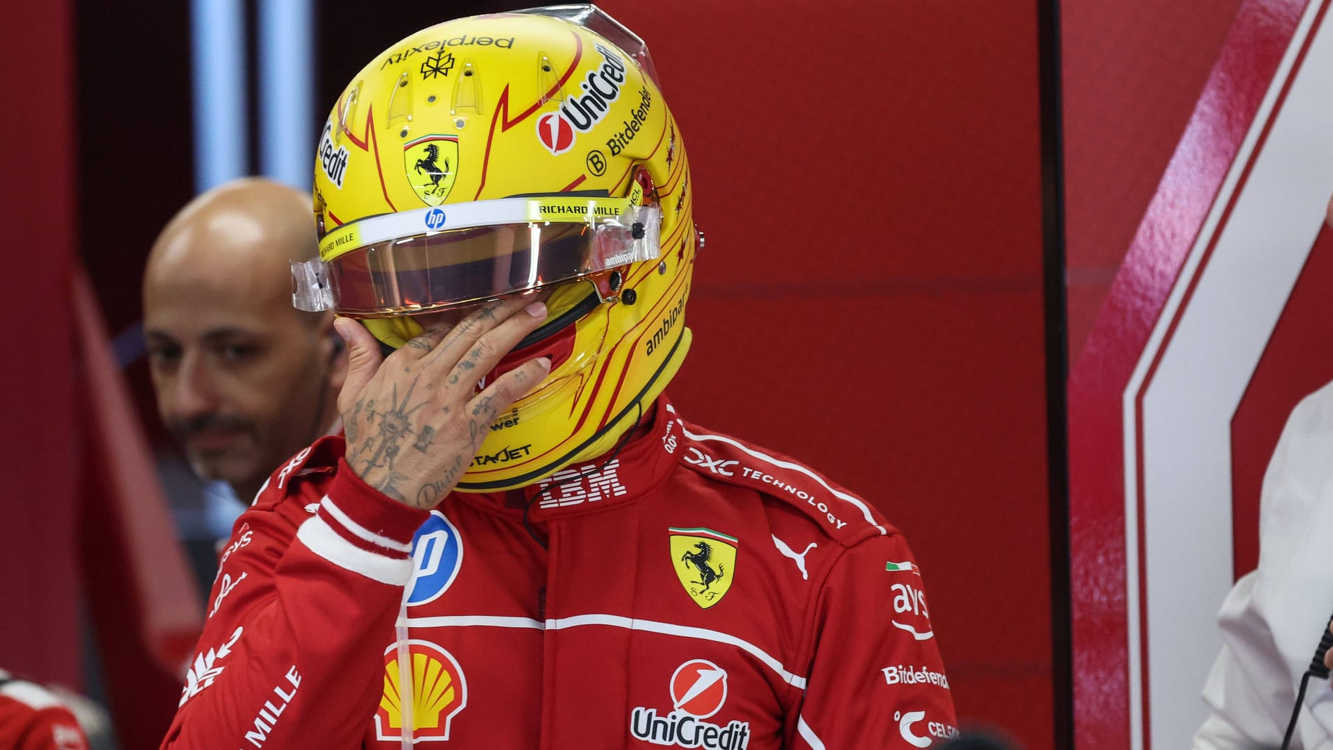 Lewis Hamilton: Er belegte in Spanien den siebten Platz und hatte im Anschluss mit seinen Emotionen zu kämpfen.